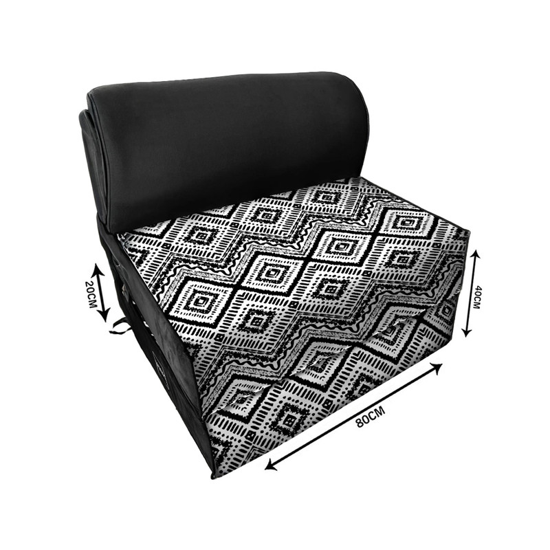 مبل تختخواب شو یک نفره نوپه هوم مدل پترن فانتزی P1052