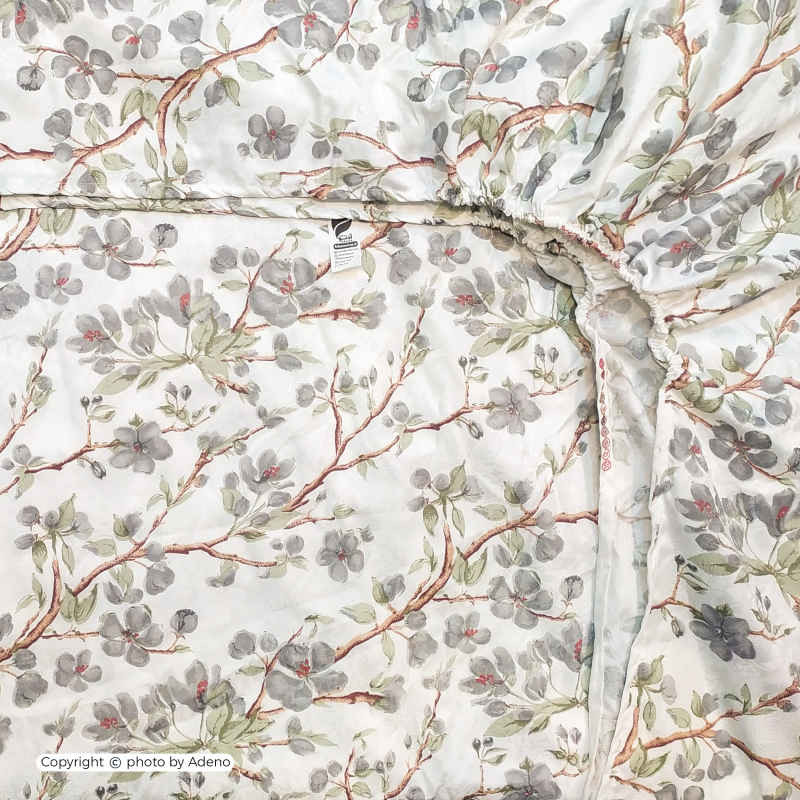 سرویس ملحفه آدنو مدل کاترینا کد CH117 یک نفره 2 تکه