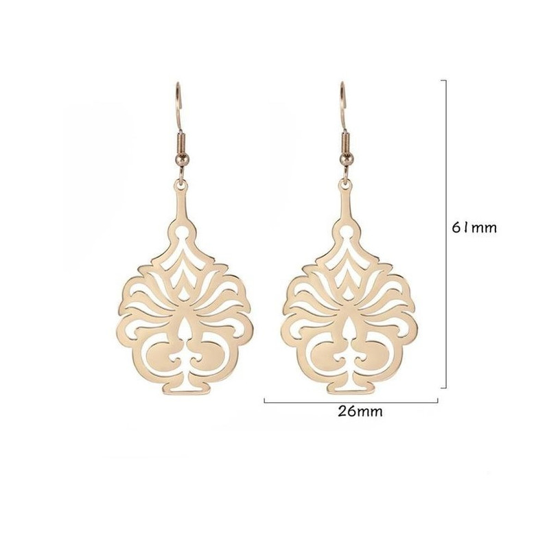 گوشواره طلا 18 عیار زنانه قیراط کد GH3679 گوشواره طلا 18 عیار زنانه قیراط کد GH3679