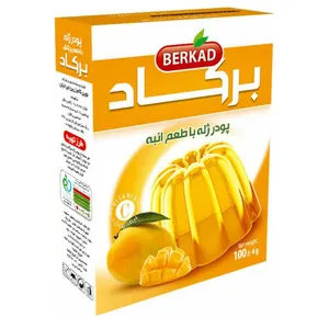 پودر ژله برکاد با طعم انبه - 100 گرم