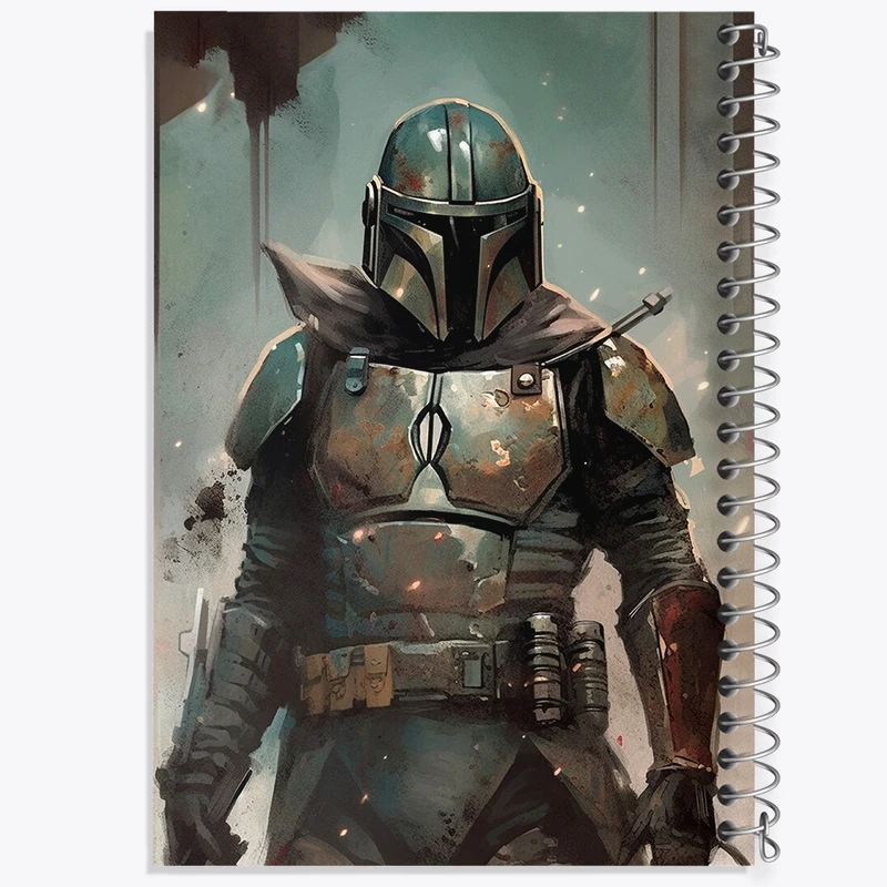دفتر مشق 100 برگ خندالو طرح جنگ ستارگان (Star Wars) کد F1777