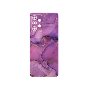 MAHOOT Purple Marble Cover Sticker for Samsung Galaxy A33 5G