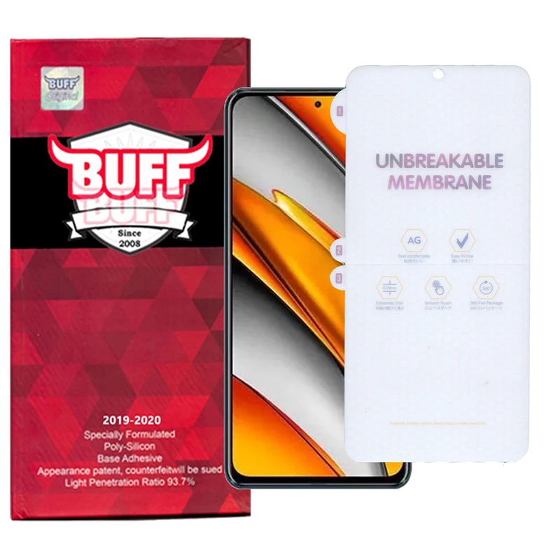 محافظ صفحه نمایش مات بوف مدل HgM15 مناسب برای گوشی موبایل شیائومی Redmi K40 / K40 Pro / K40 Pro Plus / Poco F3 / Mi11i / Mi11X / Mi 11 X Pro