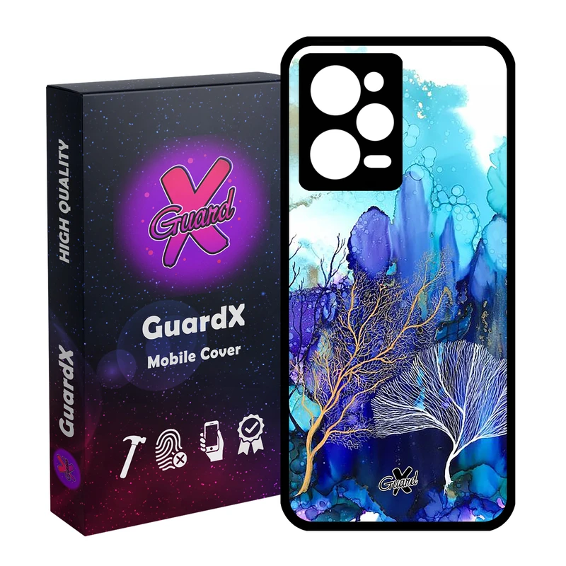 کاور گارد ایکس طرح آبرنگی مدل Glass10292 مناسب برای گوشی موبایل شیائومی Redmi Note 12 Pro 5G/Poco X5 Pro 5G/Note 12 Pro Pro speed