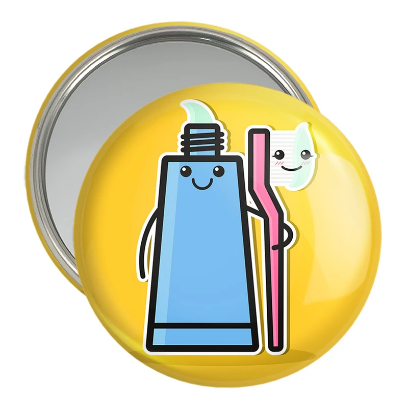 آینه جیبی خندالو مدل دندان و دندانپزشکی کودکانه کد 27759