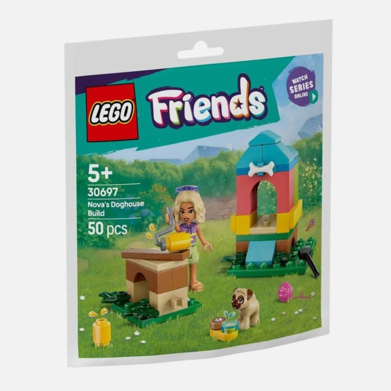 لگو 50 تکه سری Friends مدل Nava's Doghouse Build کد 30697