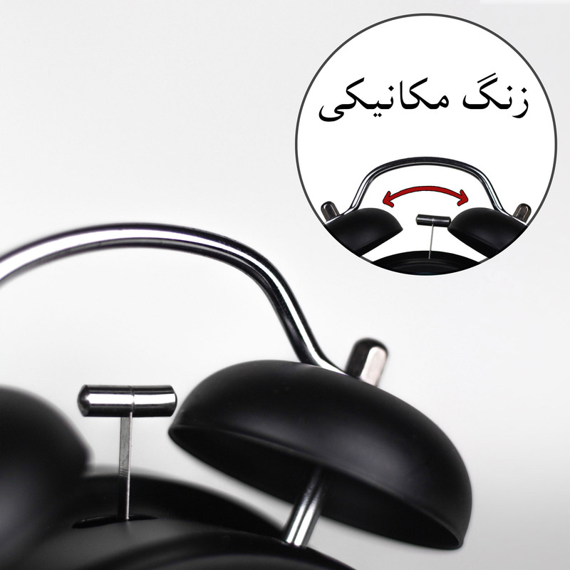 ساعت رومیزی طرح نیروانا Nirvana کد 8544