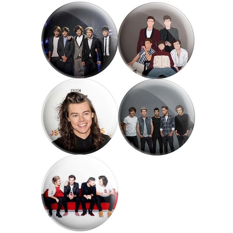 پیکسل پرمانه طرح One Direction کد pmg5.8937 مجموعه 5 عددی