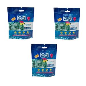 پودر جرم گیر ماشین لباسشویی آبیسان مدل M07 وزن 250 گرم بسته 3 عددی