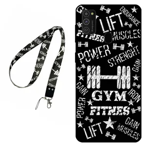 Megafone Gym 0010 Cover For Samsung Galaxy M21 2021 Mobile Neckband 