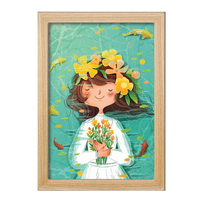 تابلو خندالو مدل دخترانه کد 25632