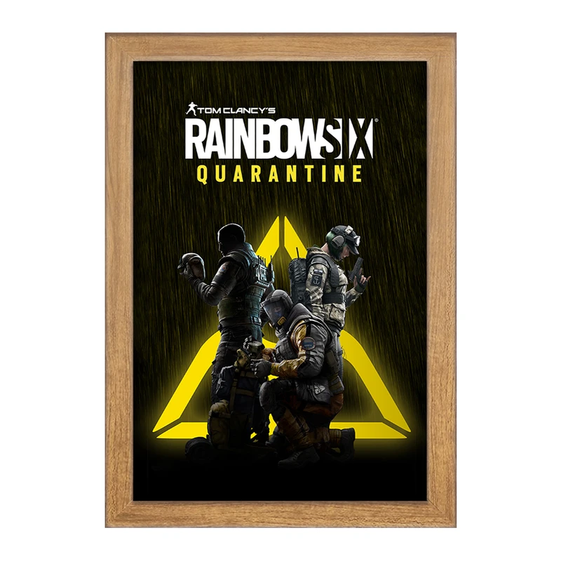 تابلو خندالو مدل رینبو سیکس Rainbow Six  کد 10323