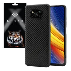 Luxar Poco X3 _Carbon Line Cover For xiaomi poco x3 nfc / poco x3 Pro / poco x3