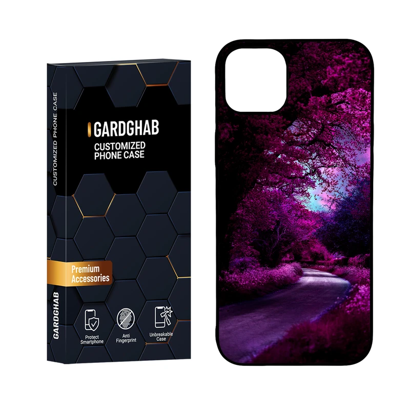 کاور گارد قاب مدل طبیعت مناسب برای گوشی موبایل اپل iPhone 15 Plus