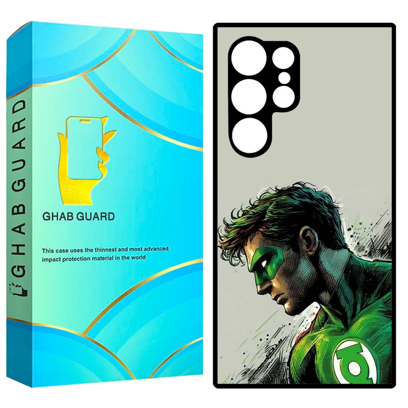 کاور قاب گارد طرح گرین لترن مدل GCHPS23U مناسب برای گوشی موبایل سامسونگ Galaxy S23 Ultra 5G