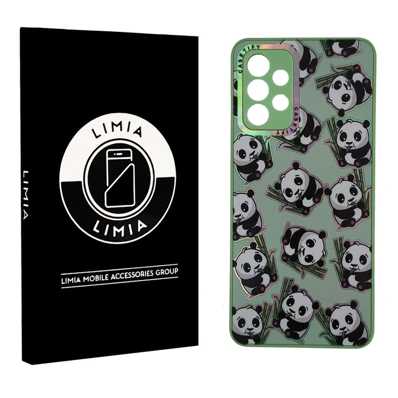 کاور لیمیا مدل فانتزی لنزدار طرح عروسکی شبرنگی مناسب برای گوشی موبایل سامسونگ Galaxy A32 4G