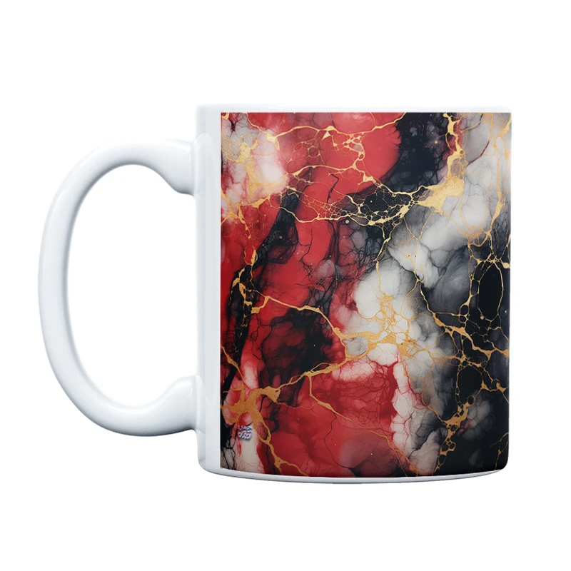 ماگ حس آمیزی طرح Marble مدل مرمر کد 036