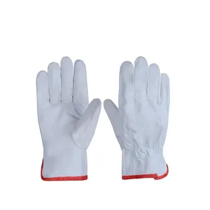 دستکش ایمنی مدل چرمی ساق کوتاه