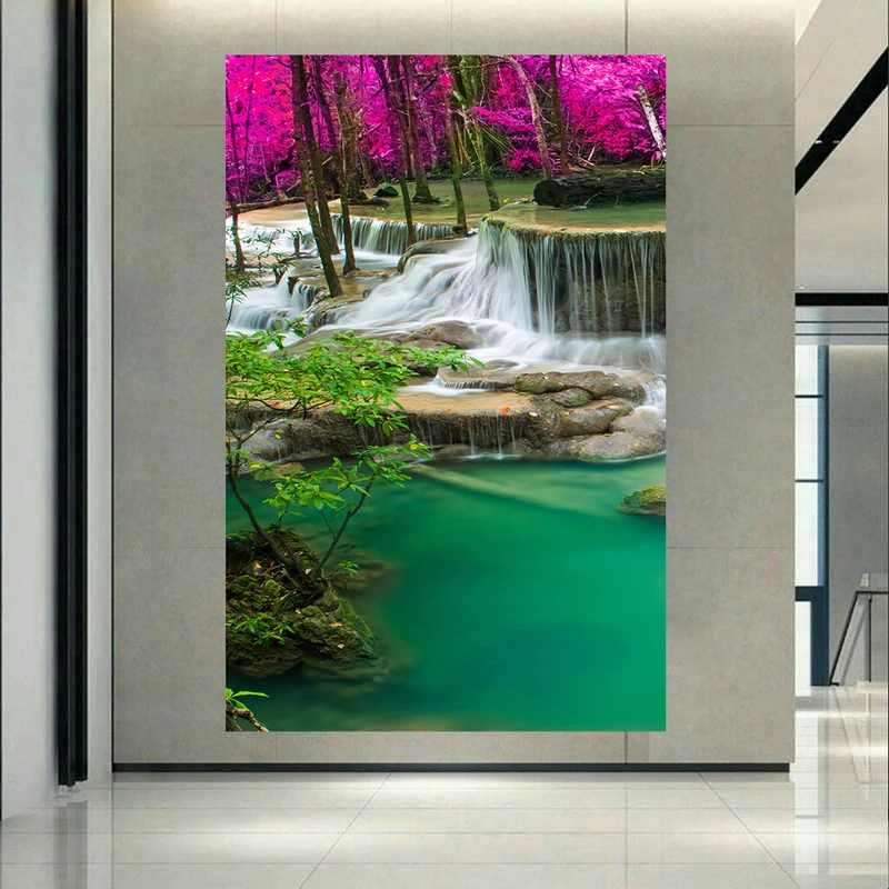 پوستر طرح طبیعت مدل آبشار کد PD130439