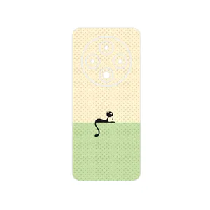 MAHOOT Minimal Internet Cat Icon Cover Sticker for Xiaomi Redmi 14C
