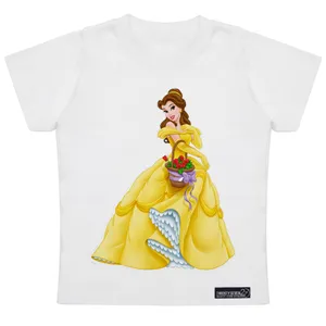 تی شرت آستین کوتاه پسرانه 27 مدل Belle Beast Cinderella کد MH1412