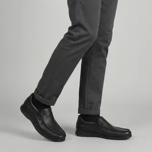 کفش روزمره مردانه نوین چرم مدل 2030 MS2117