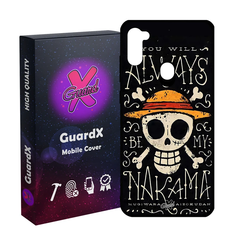 کاور گارد ایکس طرح لوفی انیمه مدل Glass10565 مناسب برای گوشی موبایل سامسونگ Galaxy A11/M11