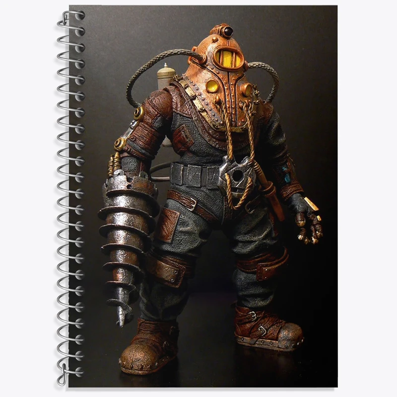 دفتر لغت 50 برگ خندالو طرح بازی بایوشاک (Bioshock) کد 31325