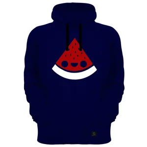 هودی زنانه 27 مدل هندونه یلدایی کد J08 رنگ سرمه ای 