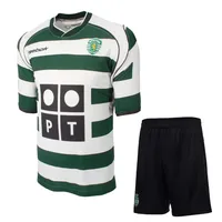 ست تی&zwnj;شرت آستین کوتاه و شلوارک ورزشی مردانه مدل اسپورتینگ لیسبون 2003