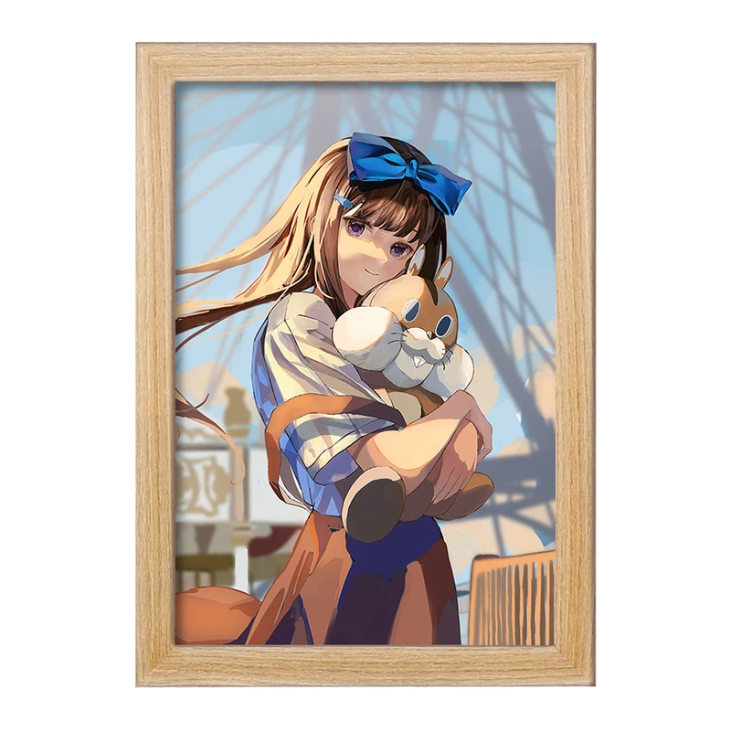 تابلو خندالو مدل تاکینا انیمه Lycoris Recoil  کد 22973