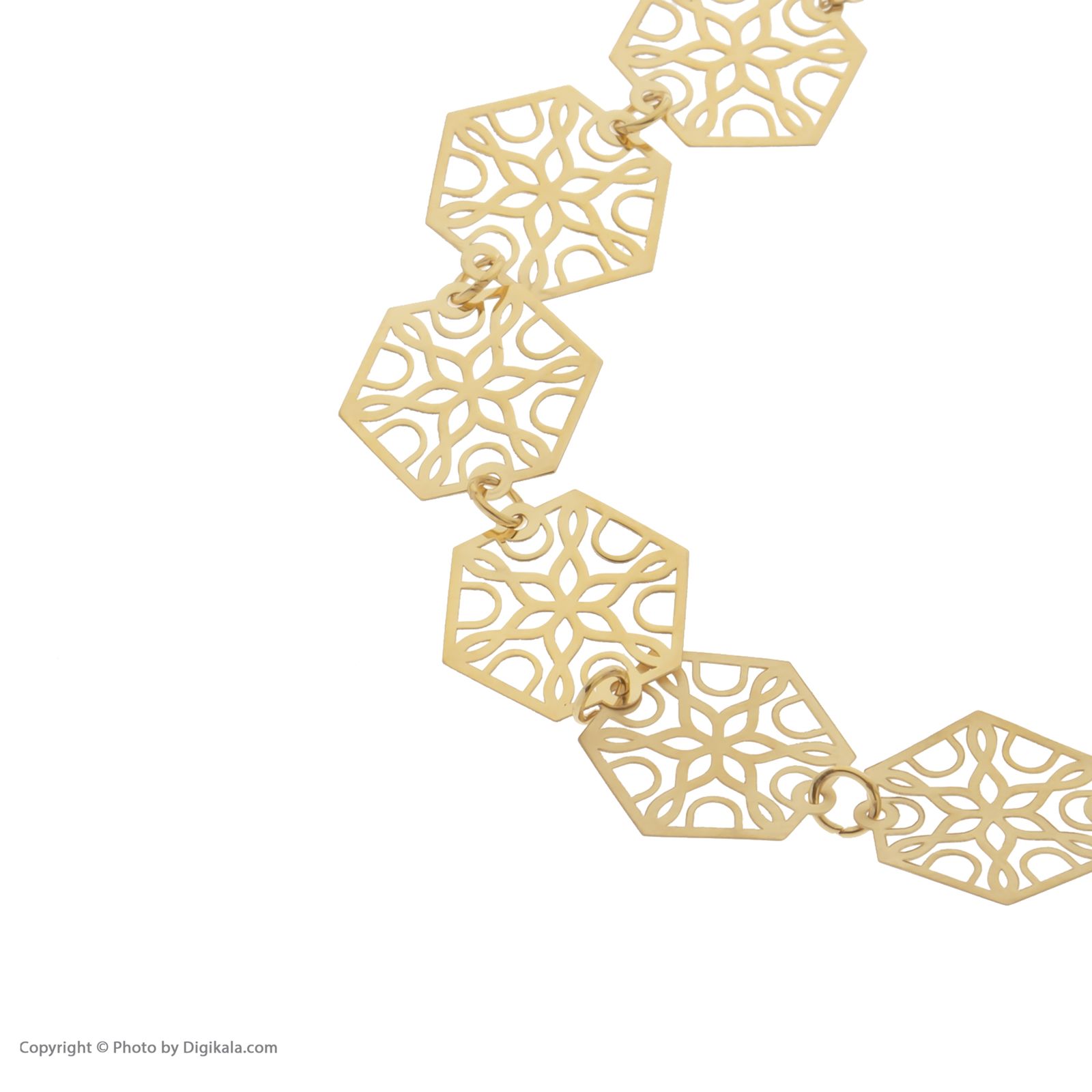 دستبند طلا 18 عیار زنانه کانیار گالری مدل DG3 -  - 3