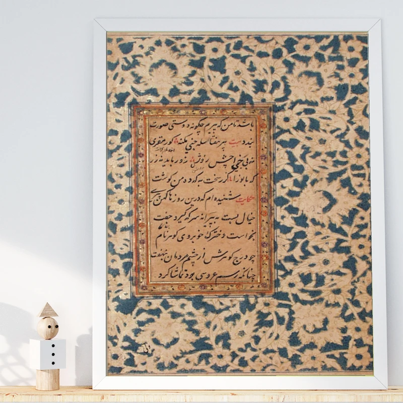 تابلو مدل G00527 فریم سفید