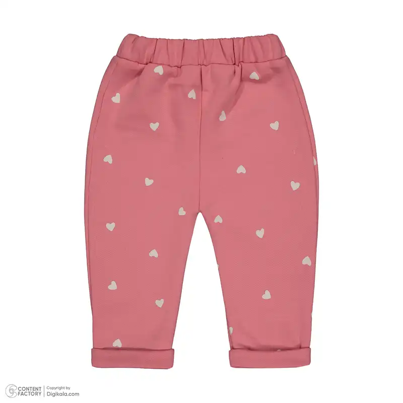 ست سویشرت و شلوار نوزادی دخترانه ایندیگو مدل 23114