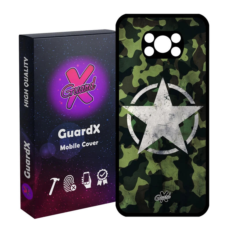 کاور گارد ایکس طرح Star مدل Glass10194 مناسب برای گوشی موبایل شیائومی Poco X3 Pro
