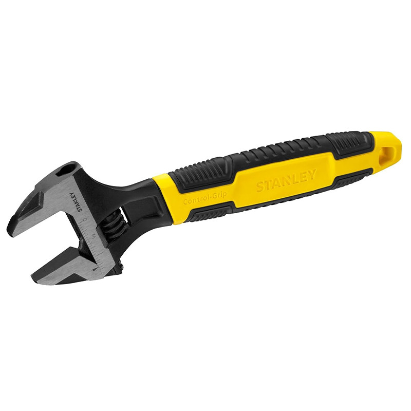 آچار فرانسه استنلی مدل فشار قوی کد STANLEY WR 10 سایز 250 میلی متر