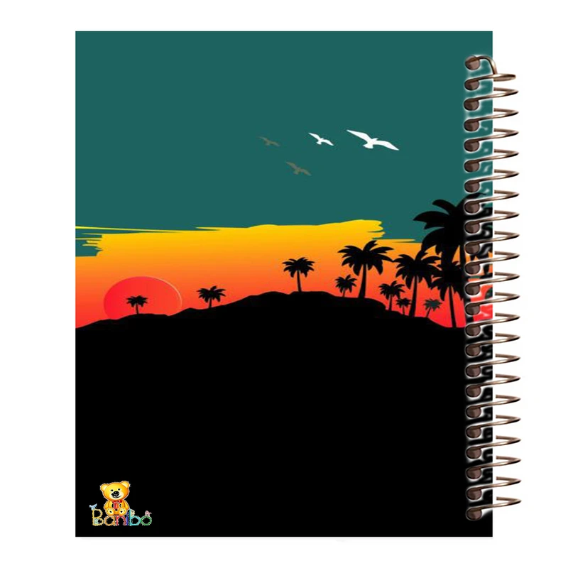 دفتر مشق 100 برگ بانیبو طرح شب کد 503