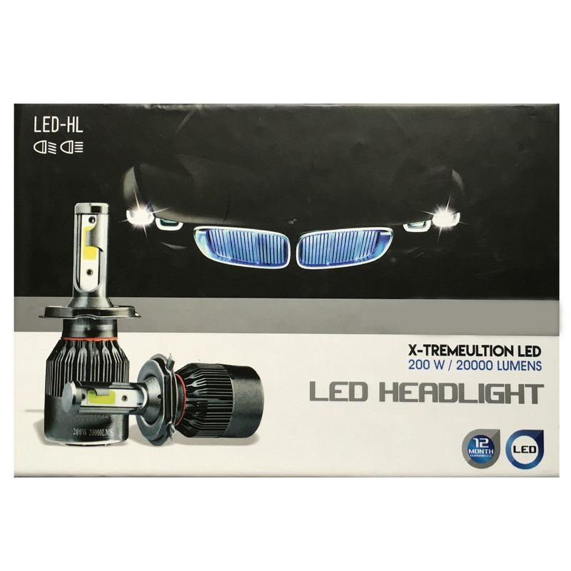 لامپ هدلایت خودرو مدل H4 بسته 2 عددی