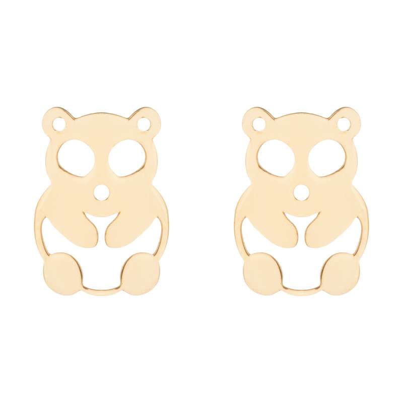 گوشواره طلا 18 عیار دخترانه مایا ماهک مدل ME0840