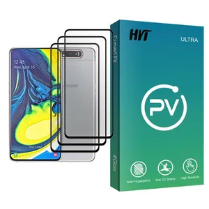 HVT PV Glass MIX003 Screen Protector For Samsung Galaxy A80 Pack Of 3