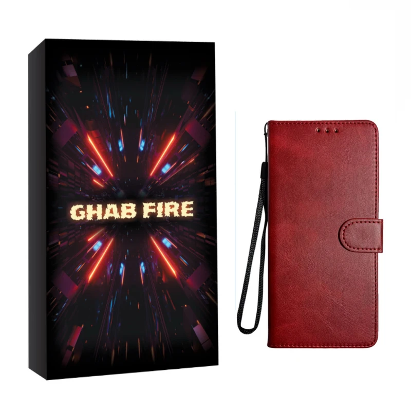 کیف کلاسوری قاب فایر مدل K-IFKLA-SORI مناسب برای گوشی موبایل شیائومی REDMI NOTE 13 PRO 4G به همراه بند آویز