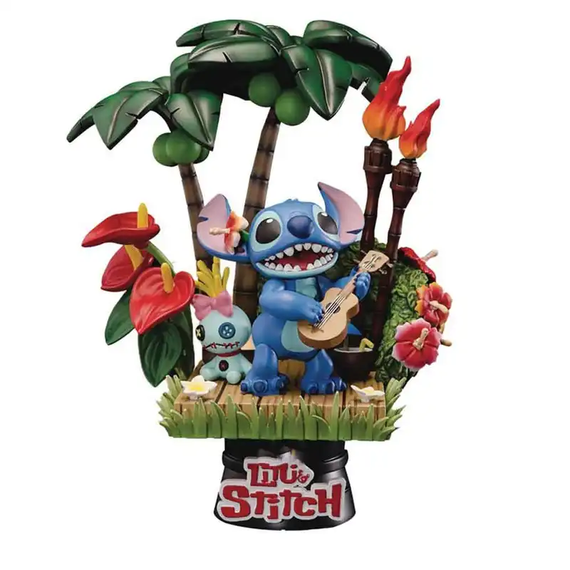 فیگور مدل Lilo & Stitch Hula ارتفاع 16 سانتی متر