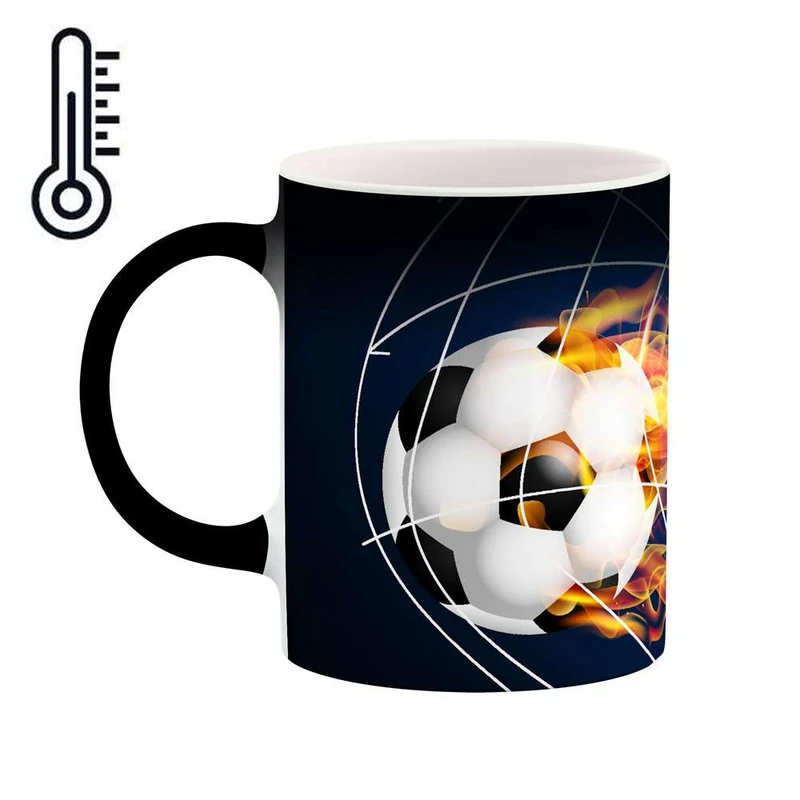 ماگ حرارتی کاکتی مدل توپ فوتبال کد  mgh12437