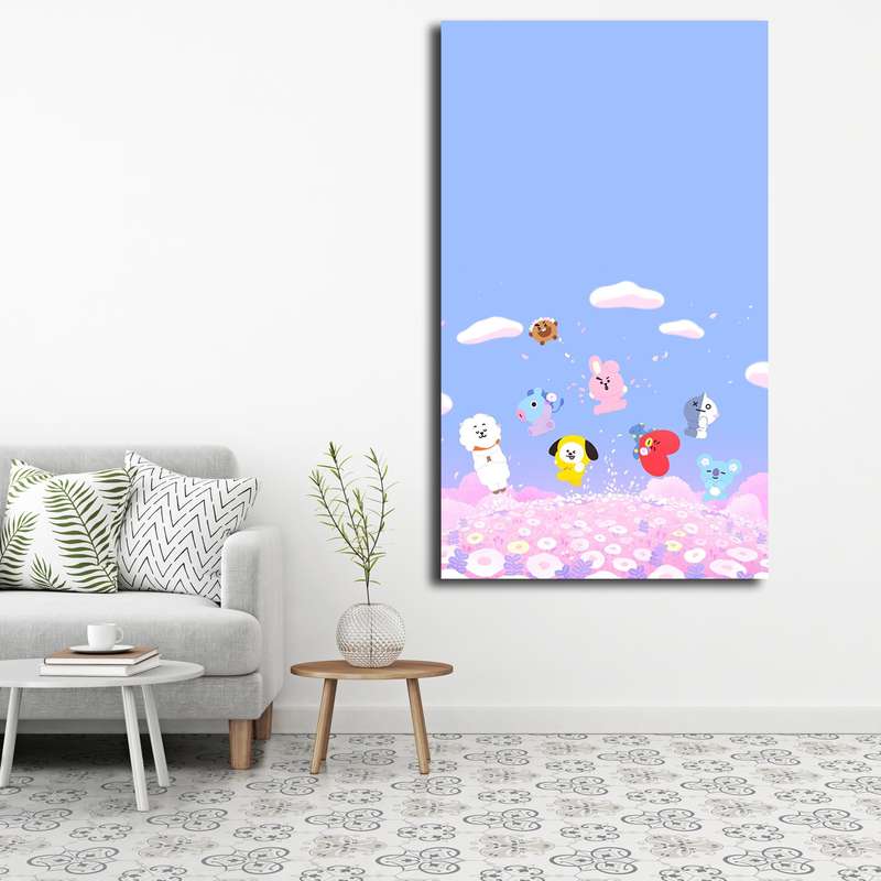 تابلو شاسی کودک مدل BT21 کد 8