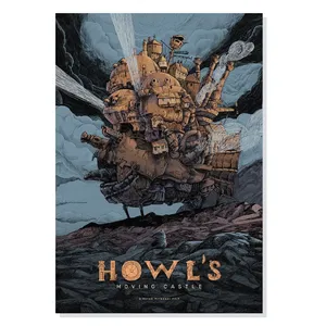 M0288 Miyazaki Howl moving Castle Chassis Panel