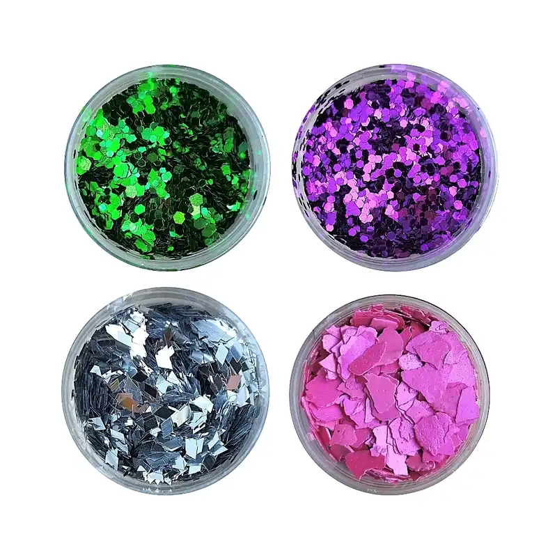 پولک ناخن مدل DOR مجموعه 4 عددی