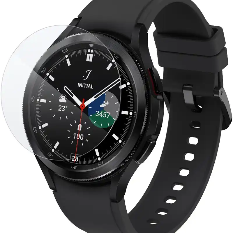 محافظ صفحه نمایش مدل شیشه ای مناسب برای ساعت هوشمند سامسونگ Galaxy watch4 classic 46mm