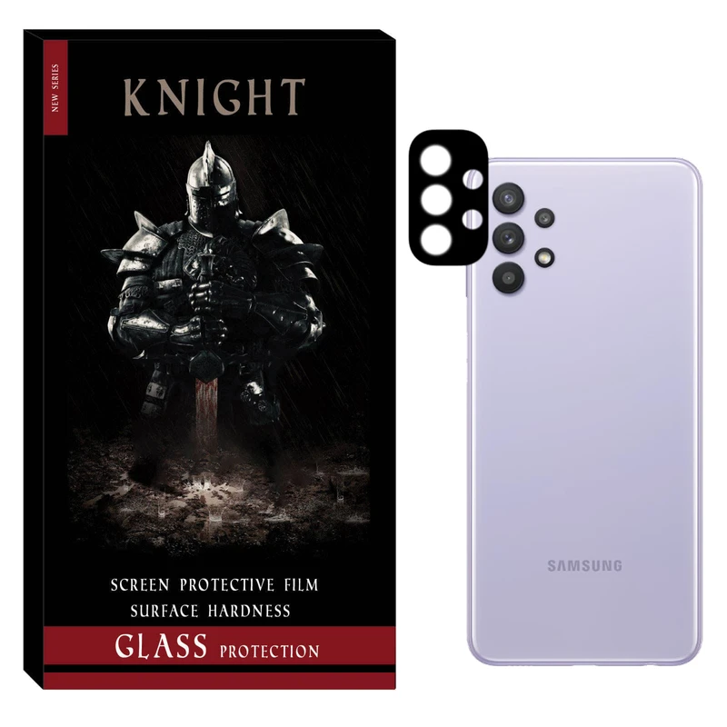 محافظ لنز دوربین نایت مدل LNZ-BK مناسب برای گوشی موبایل سامسونگ Galaxy A32 4G