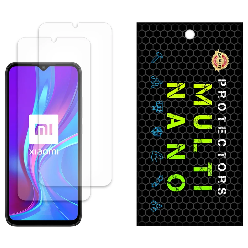 محافظ صفحه نمایش مات مولتی نانو مدل X-S2M مناسب برای گوشی موبایل شیائومی Redmi 9 Activ بسته دو عددی