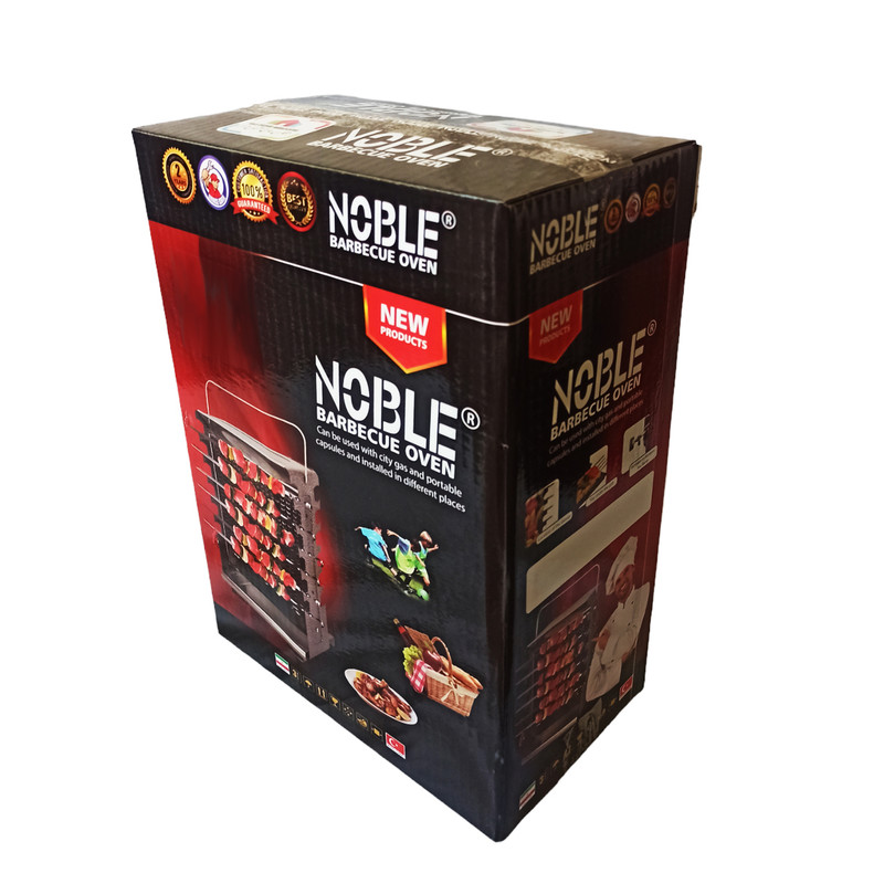 کباب پز نوبل مدل 12 سیخ دو طرفه